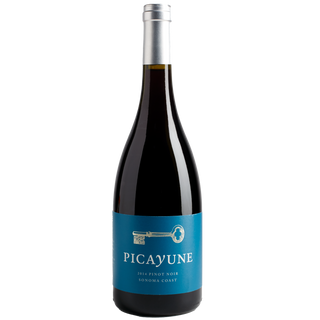 Picayune's pinot noir red wine from the sonoma coast ava