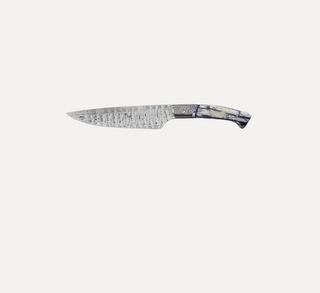Atelier 1515 Damascus & Mammoth Ivory Kitchen Knife - 15cm