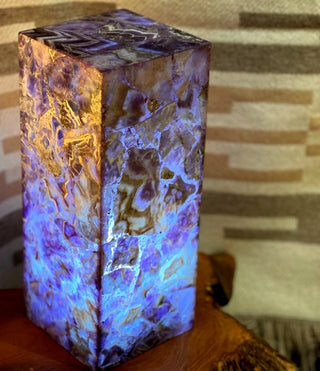 Amethyst Lamp Crystals - Picayune Cellars & Mercantile