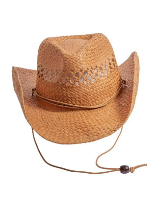 Carly - Straw Cowboy Hat Hats & Hair Accessories - Picayune Cellars & Mercantile