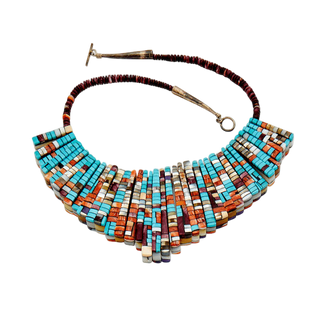 Charlene Reano Reversible Mosaic Necklace Pendants/Necklaces - Picayune Cellars & Mercantile