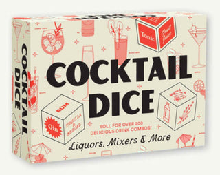 Cocktail Dice: Liquors, Mixers, and More Drinking Game Adult Fun & Games - Picayune Cellars & Mercantile