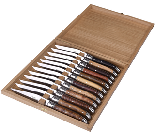GC Prestige Table Knife Sets - Laguiole Wood