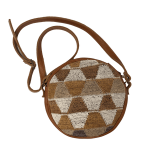 Eleonor Shoulder Bag with Leather Strap Purses - Picayune Cellars & Mercantile