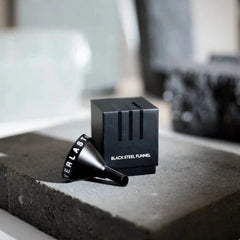 Everlasting Candle Black Steel Funnel