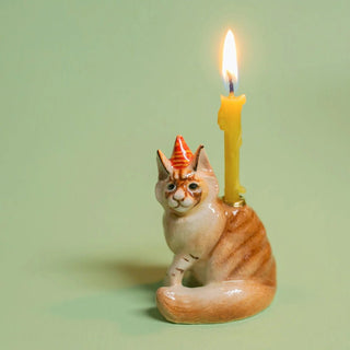 Hand - Painted Porcelain Critter Cake Toppers Kid's Stuff - Picayune Cellars & Mercantile