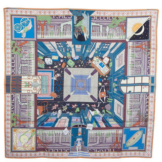 Hermès Scarf "Objets de Curiosite" 90 Scarves - Picayune Cellars & Mercantile