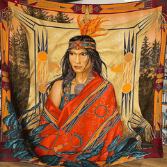 Hermès Scarf Wa'Ko-Ni Princess 90cm Antoine Tzapoff