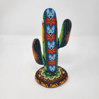 Huichol Cactus Artwork - Picayune Cellars & Mercantile