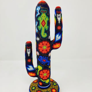 Huichol Cactus Artwork - Picayune Cellars & Mercantile
