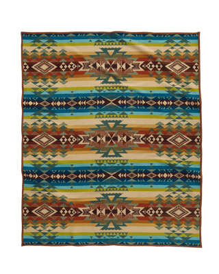 Pendleton Jacquard Napped Blanket Highland Peak Balsam Blankets - Picayune Cellars & Mercantile