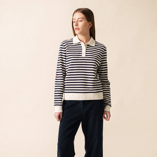 Saint James Nina Polo Shirt Women's Apparel - Picayune Cellars & Mercantile