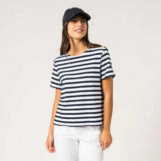 Saint James Ollioules Breton Tee Women's Apparel - Picayune Cellars & Mercantile