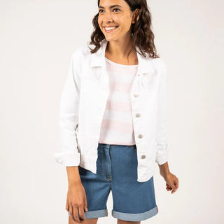Saint James Ste. Tea Canvas Jacket Women's Apparel - Picayune Cellars & Mercantile