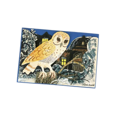 Silent Flight Owl Card
