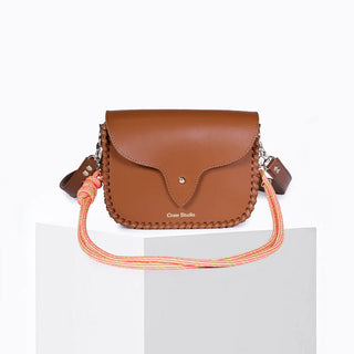 West Structured Purse with Contrast Shoulder Strap Purses - Picayune Cellars & Mercantile