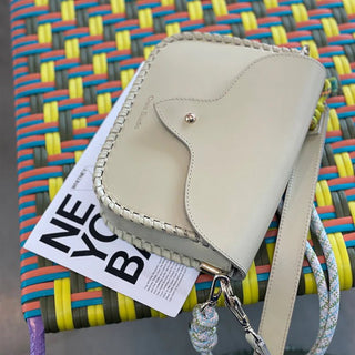 West Structured Purse with Contrast Shoulder Strap Purses - Picayune Cellars & Mercantile