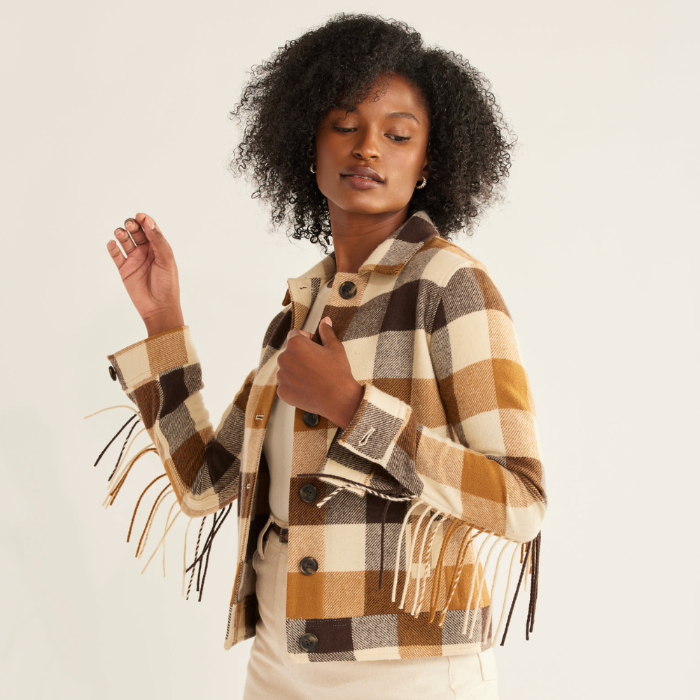 Pendleton Women's Fringe Wool Jacket – Picayune Cellars & Mercantile