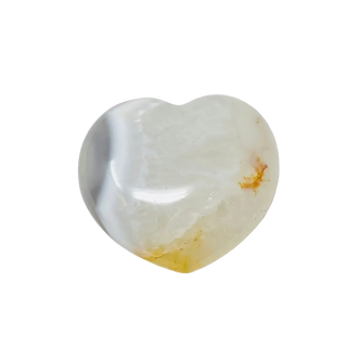 Gemstone Carved Heart