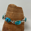 Merle House Sonoran Gold Turquoise Link Bracelet