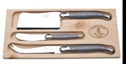 3 Pc Cheese Set - Cleaver / Knife / Spreader