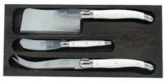 3 Pc Cheese Set - Cleaver / Knife / Spreader