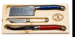 3 Pc Cheese Set - Cleaver / Knife / Spreader