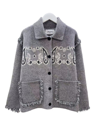 Bandana Fringe Jacket