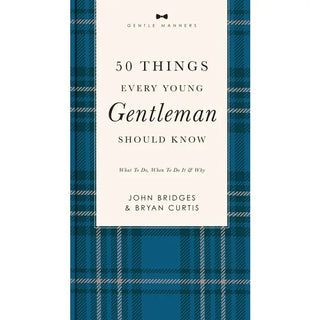 50 Things Every Young Gentlemen Should Know Books - Picayune Cellars & Mercantile