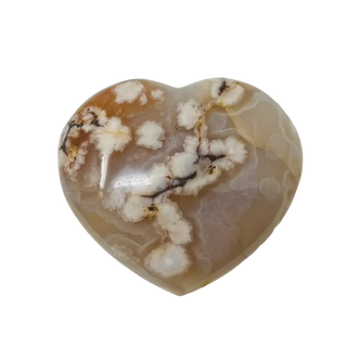 Gemstone Carved Heart