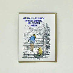 We'll Always Be Together - Pooh Card