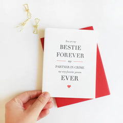 Besties Forever Card