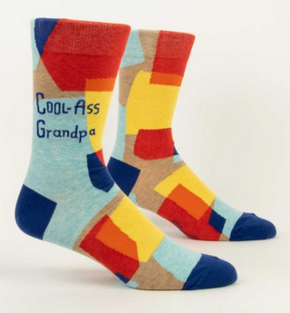 Blue Q Men's Socks "Cool-Ass Grandpa"