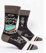 Blue Q Men's Socks "Sunday Socks"