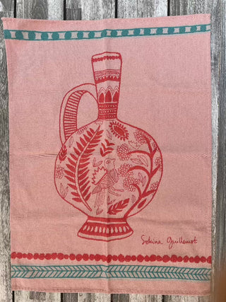 "Blush Pottery" Kitchen Towel