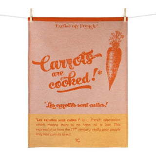 Carrots are Cooked Kitchen Towel