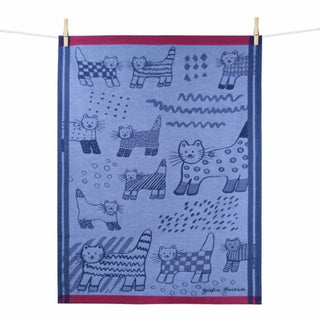 Carnival of Cats Kitchen Towel