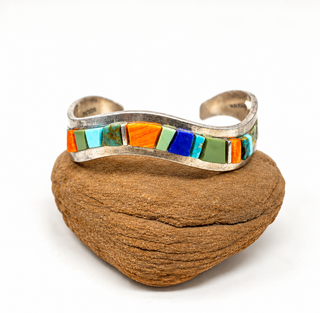 Edward Becenti Wave Cuff