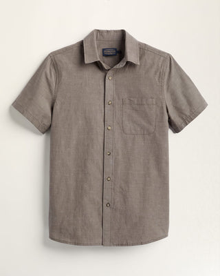 Colfax Diamond Dobby Short Sleeve Button-Up Shirt