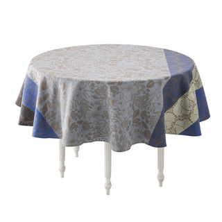 Cottage Blue Coated Tablecloth