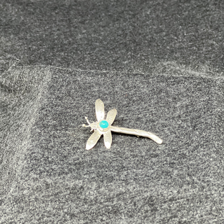 Dragonfly Pin with Turquoise