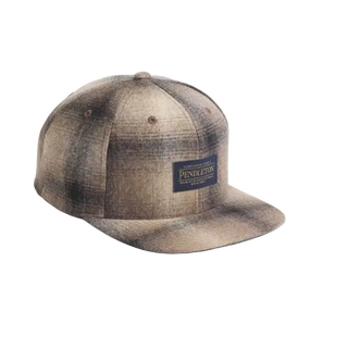 Pendleton Plaid Flat Brim Hat