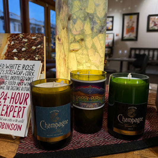 Picayune Wine Bottle Hand Poured Candle