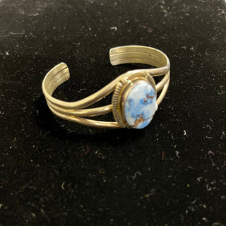 Golden Hills Turquoise Bracelet-AL Zuni Global Jewelry-Picayune Cellars & Mercantile