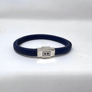 Guiot De Bourg Braided Leather Bracelet