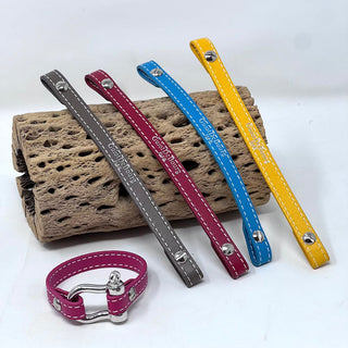 Guiot de Bourg Leather Wrap Bracelet-Guiot de Bourg-Picayune Cellars & Mercantile