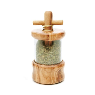 Herb Mill - Olive Wood