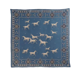 Pendleton Silk Scarf - Herd of Horses
