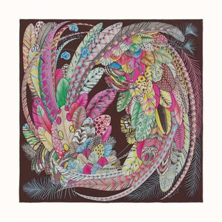 Hermes Scarf "Plumes en Fete"