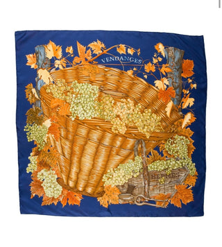 Hermes Scarf "Vendanges" Harvest